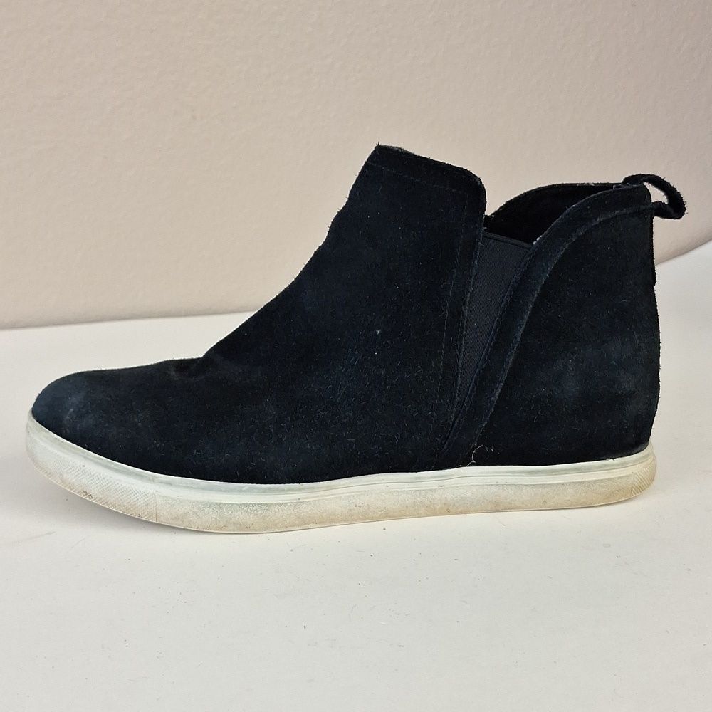 Blondo Waterproof Black Ankle Boots Rubber Soles Size 10